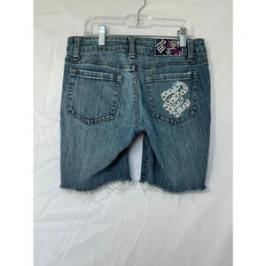 Rocawear embellished y2k‎ Size 7 Blue Denim Shorts